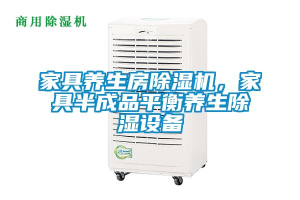 家具養生房除濕機，家具半成品平衡養生除濕設備