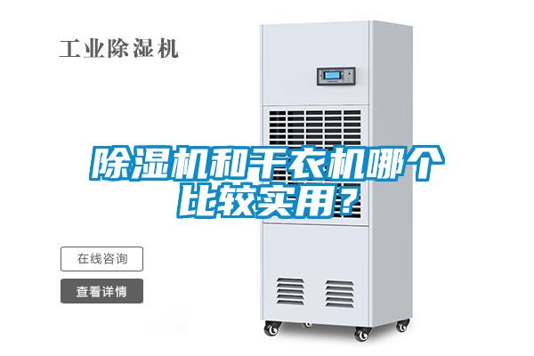 除濕機和干衣機哪個比較實用？