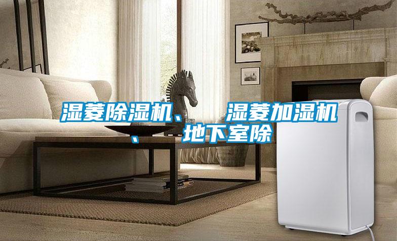 濕菱除濕機、  濕菱加濕機、  地下室除