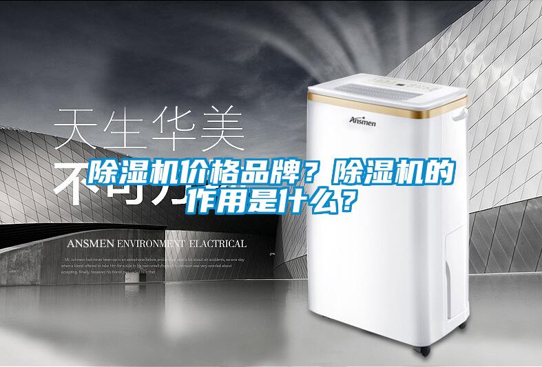 除濕機價格品牌？除濕機的作用是什么？