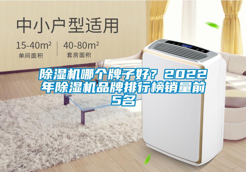 除濕機哪個牌子好？2022年除濕機品牌排行榜銷量前5名