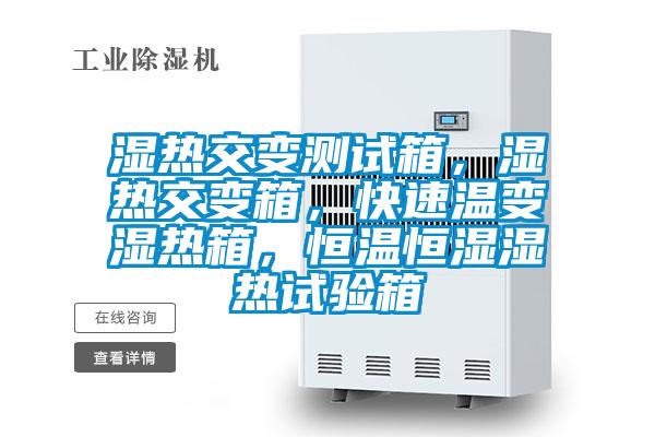 濕熱交變測試箱，濕熱交變箱，快速溫變濕熱箱，恒溫恒濕濕熱試驗箱