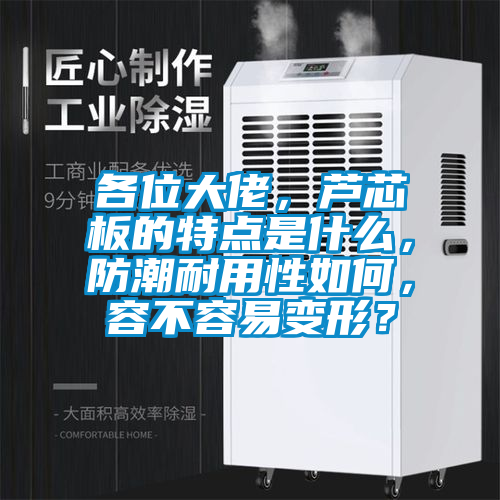 各位大佬，蘆芯板的特點是什么，防潮耐用性如何，容不容易變形？