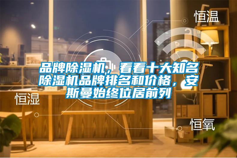 品牌除濕機，看看十大知名除濕機品牌排名和價格，安斯曼始終位居前列