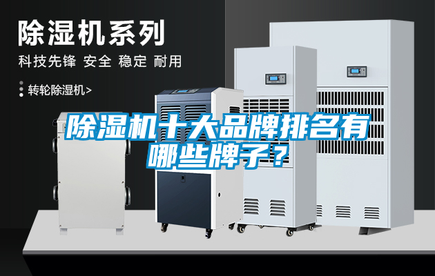 除濕機十大品牌排名有哪些牌子？