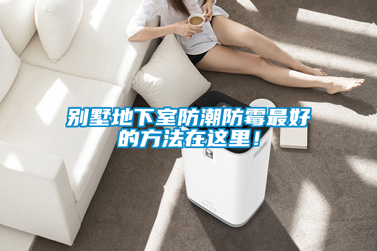 別墅地下室防潮防霉最好的方法在這里！