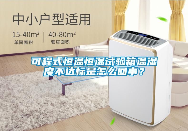 可程式恒溫恒濕試驗箱溫濕度不達標是怎么回事？