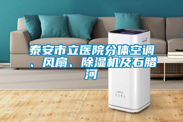 泰安市立醫院分體空調、風扇、除濕機及石臘河