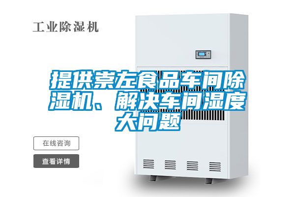 提供崇左食品車間除濕機、解決車間濕度大問題