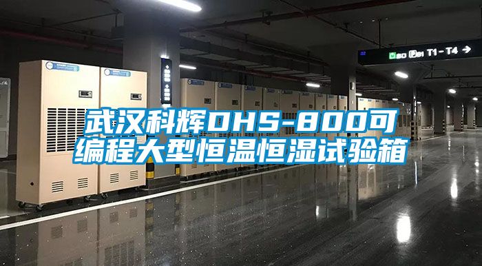 武漢科輝DHS-800可編程大型恒溫恒濕試驗箱