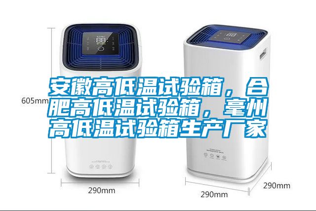 安徽高低溫試驗箱，合肥高低溫試驗箱，毫州高低溫試驗箱生產廠家